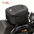 KEMITOUR Expandable Motorcycle Tail Bag 7-12L Rear Seat Luggage Motorcycle Tail Bag Nixie 7L-12L
