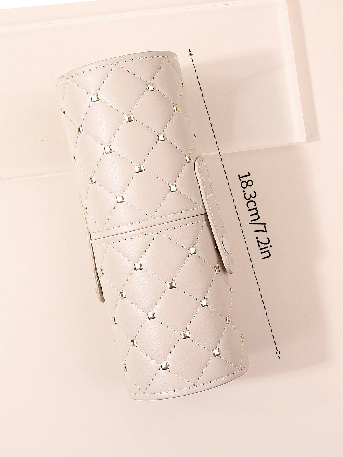 Black Diamond Square Makeup Brush & Nail Tool Storage Holder Makeup Brush Holder Nixie 18x7