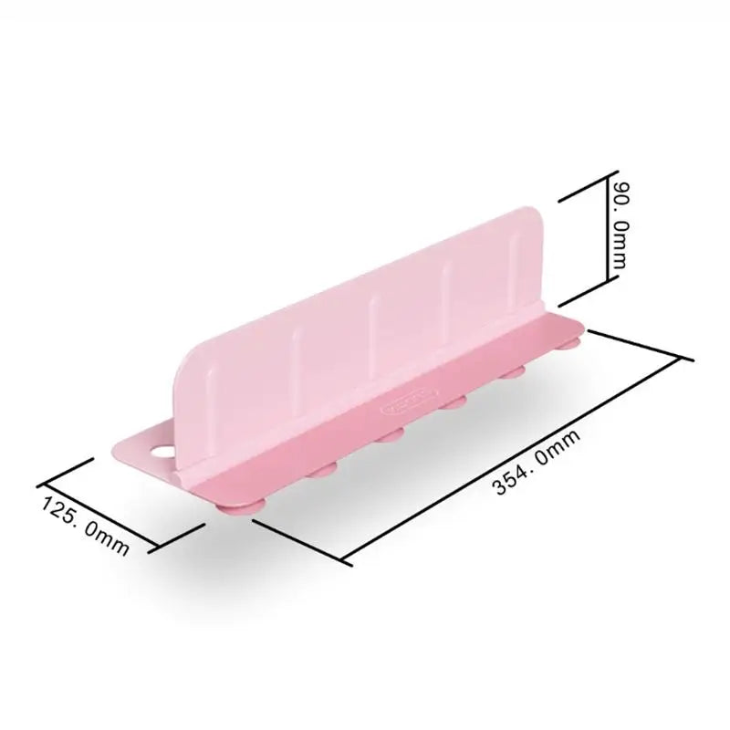 Silicone Sink Splash Guard with Drain & Storage Tray