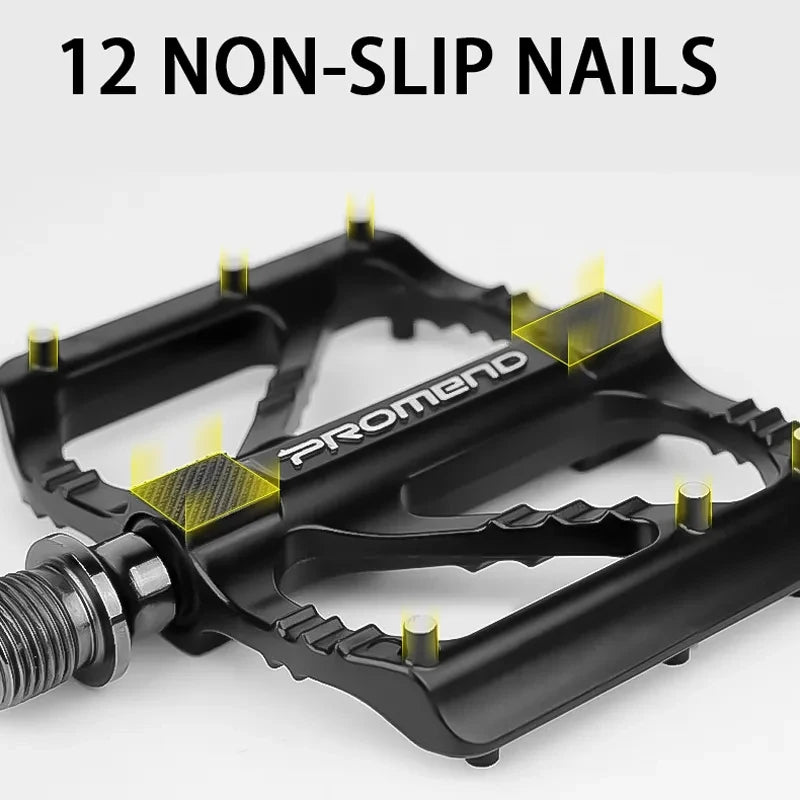 PROMEND Ultralight Flat Bike Pedals R27 M29 DU Bearing MTB BMX Flat Bike Pedals Nixie