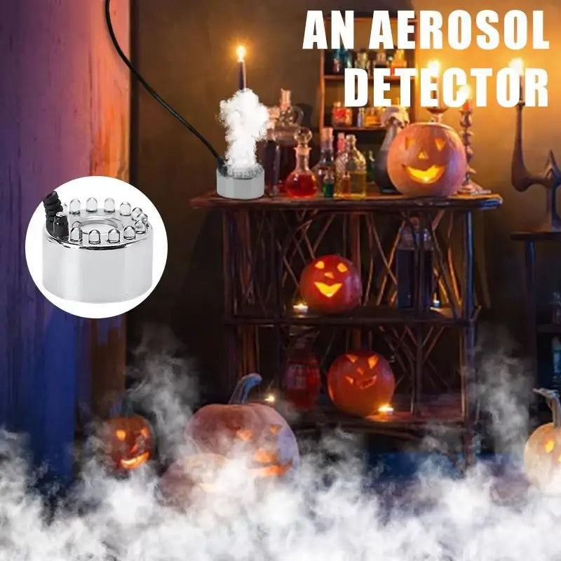 Ultrasonic LED Fog Mist Maker – Halloween & Pond Fogger Ultrasonic Mist Maker Nixie