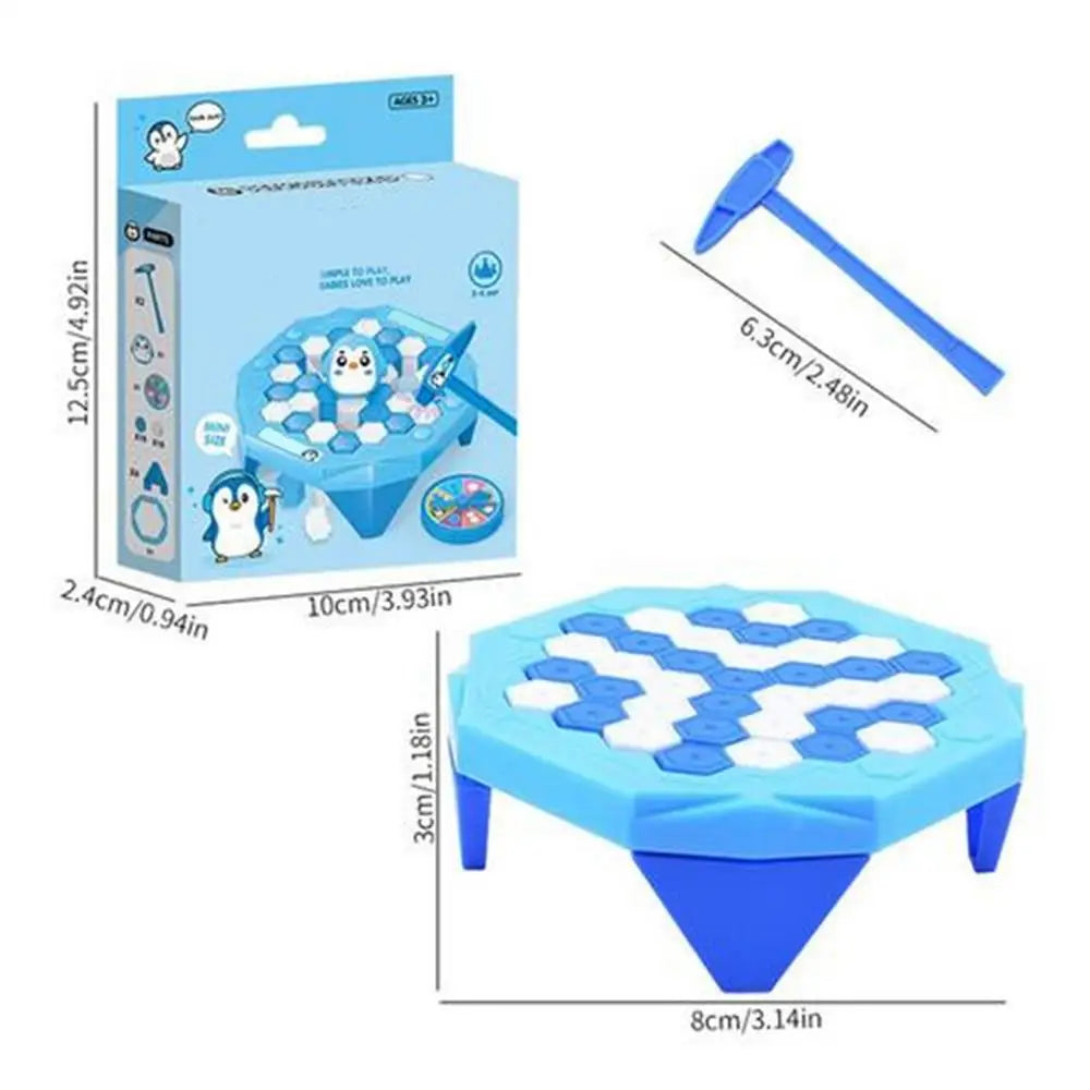 Save the Penguin Ice Block Board Game – Fun Family Party Toy Family Board Game Nixie Packaging is random