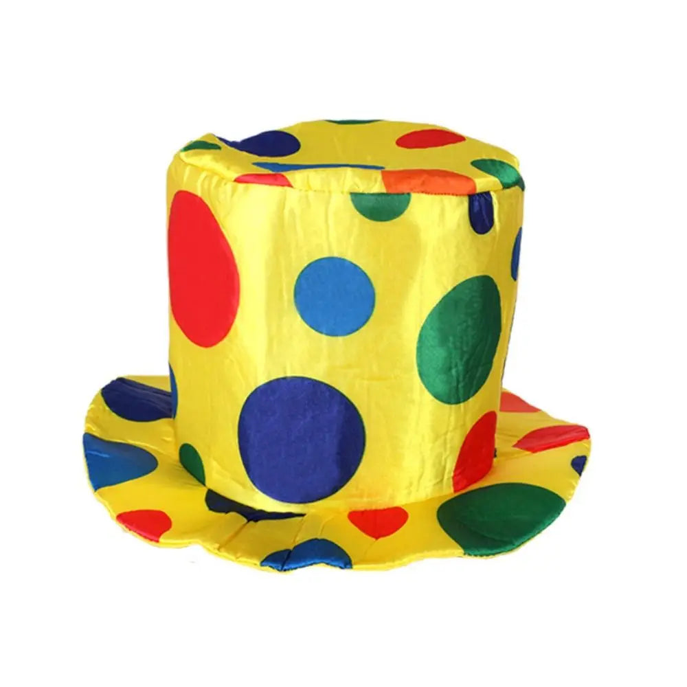 Funny Bow Tie Dot Clown Hat – Cosplay & Costume Party Prop