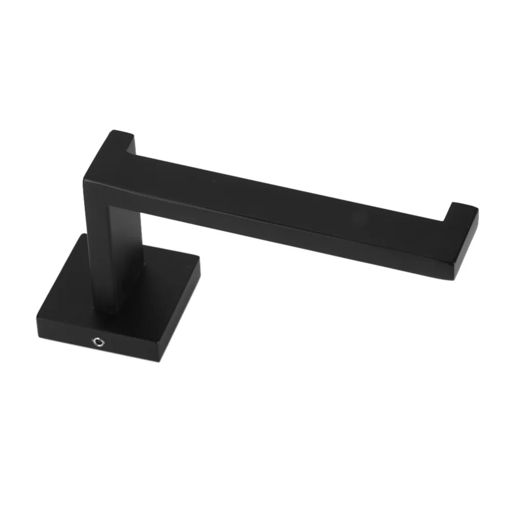 Black Stainless Steel Wall-Mounted Toilet Paper Holder Rack Toilet Paper Holder Nixie