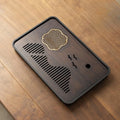 Bamboo Kung Fu Tea Tray – Portable Detachable Drain Tray Bamboo Tea Tray Nixie tea tray