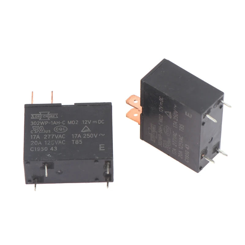 2PCS 12V Relay 302WP-1AH-C M02 12VDC 4-Pin Microwave Oven Part