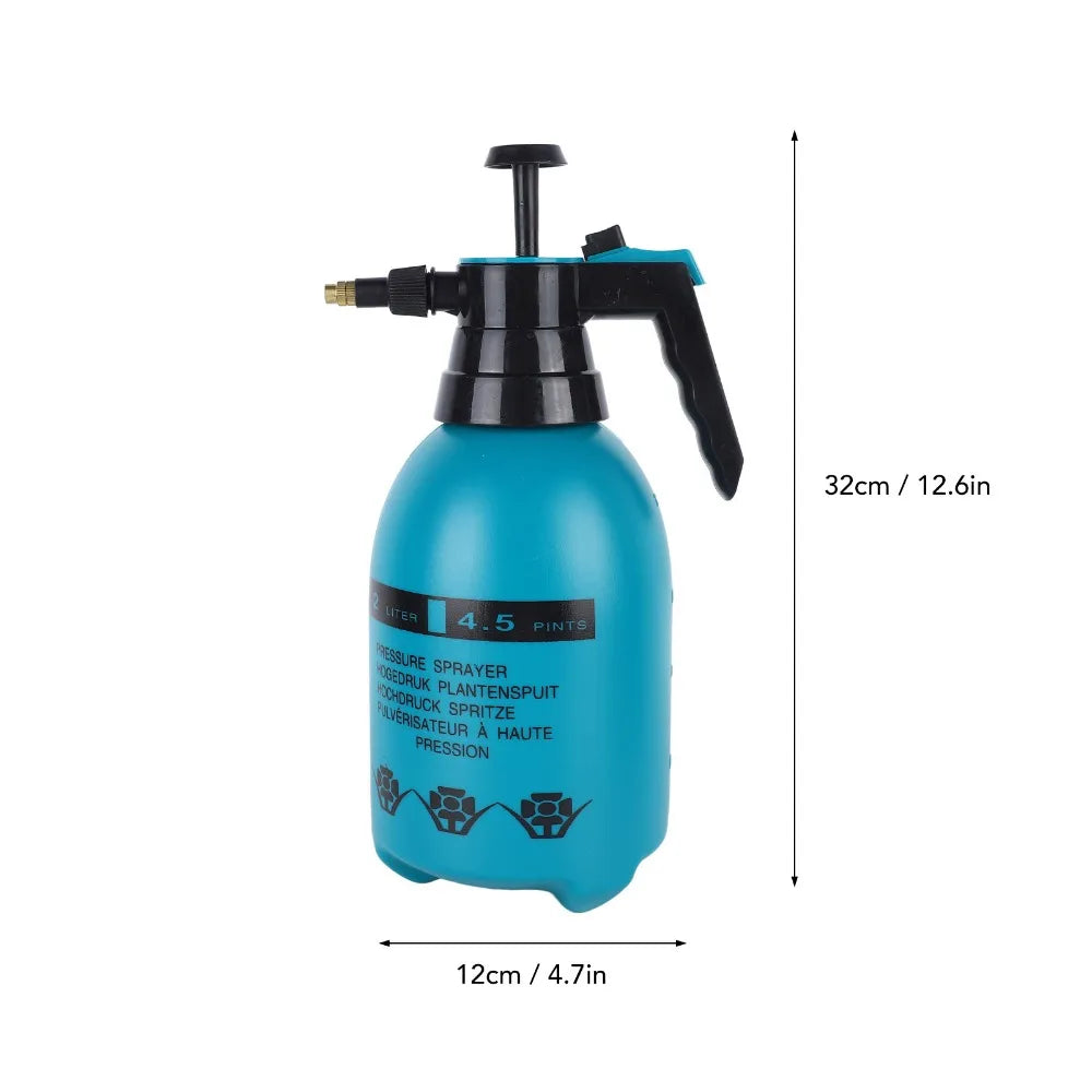 Handheld Pump Pressure Sprayer | Copper Nozzle – Blue