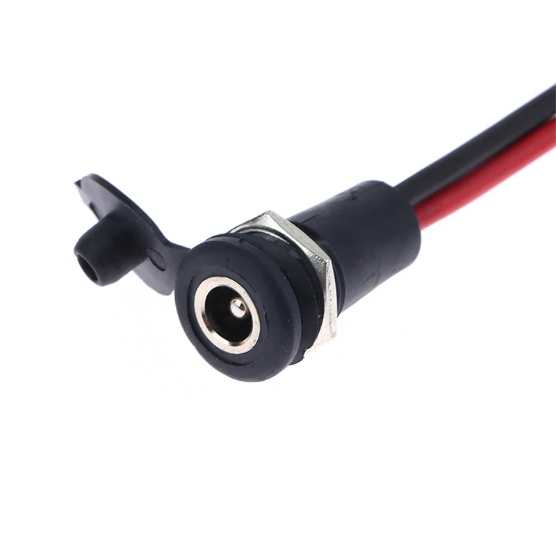 DC Power Connector 5.5×2.1 & 5.5×2.5mm Male Female Plug Cable DC Power Connector Nixie