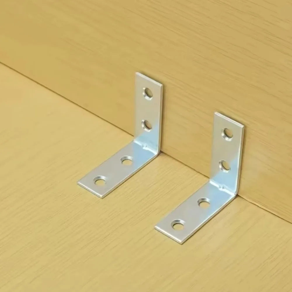 L Shaped 90° Corner Brackets Blue Zinc Steel – 5 or 10 Pack Corner Bracket Nixie