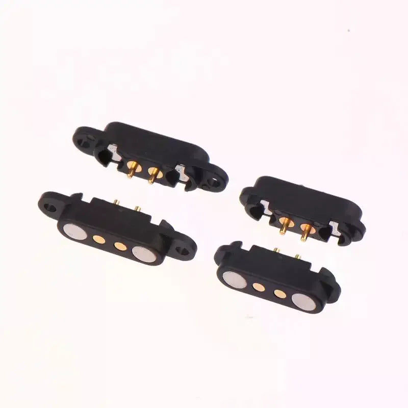 Waterproof 2-Pin Pogo Pin Connector 2.54mm 2A DC Power Pair Pogo Pin Connector Nixie