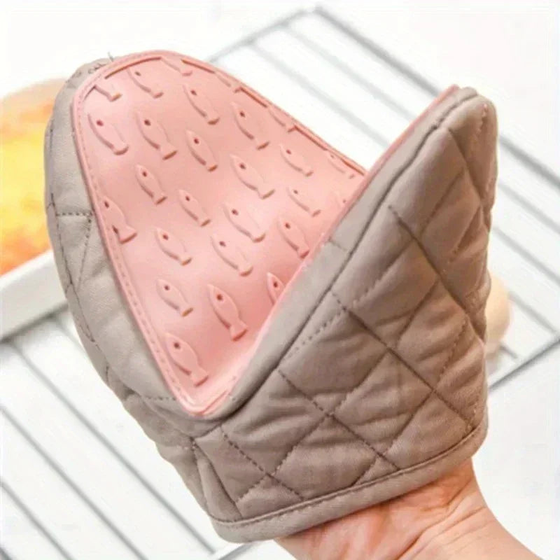 Silicone Oven Glove Clamp – Heat-Resistant Kitchen Mitt Silicone Oven Mitt Nixie