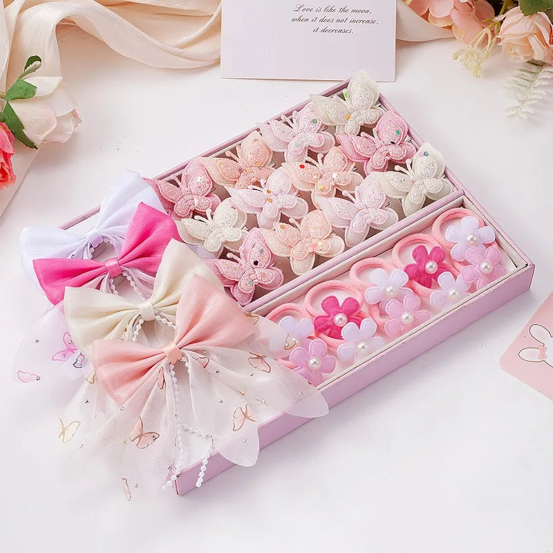 783-Piece Colorful Flower Hair Accessories Set for Girls Kids Hair Accessories Nixie