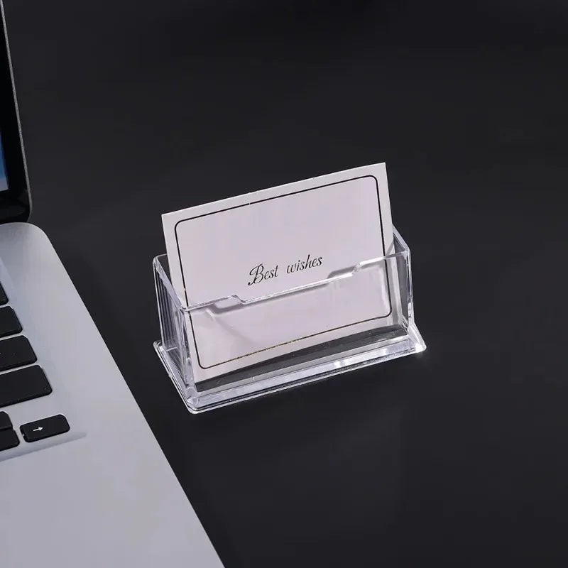 Clear Acrylic Business Card & Photocard Storage Box Holder Card Storage Box Nixie