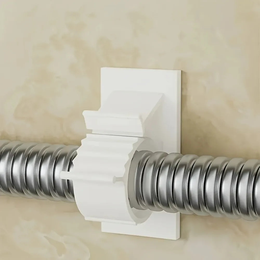 5PCS No-Drill Self-Adhesive Pipe Clips for Wire & Pipe Fixing