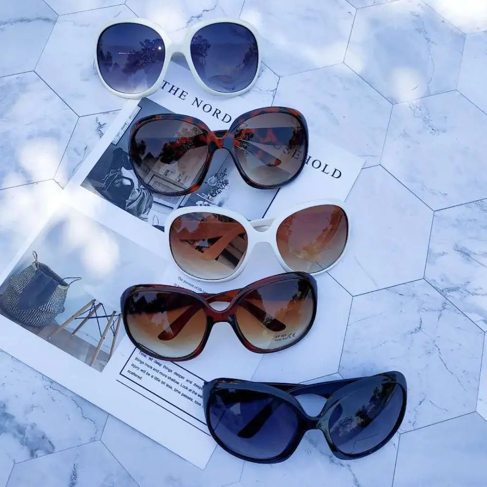Oversized Gradient Sunglasses Women – UV Protection Eyewear Oversized Sunglasses Nixie