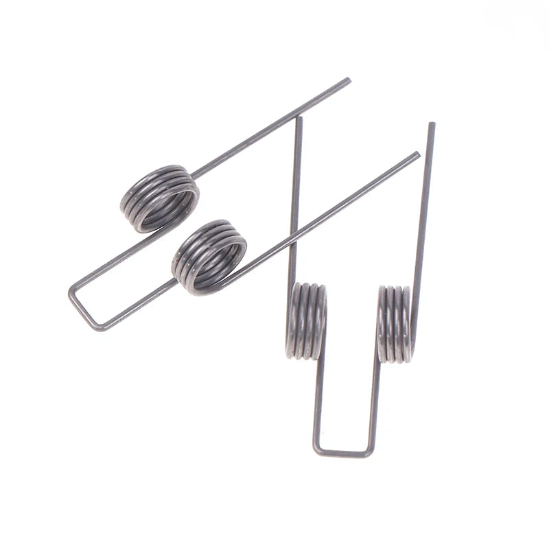 2PCS Double Torsion Spring 1.1mm Wire 10.5mm OD Steel Coil Torsion Spring Nixie