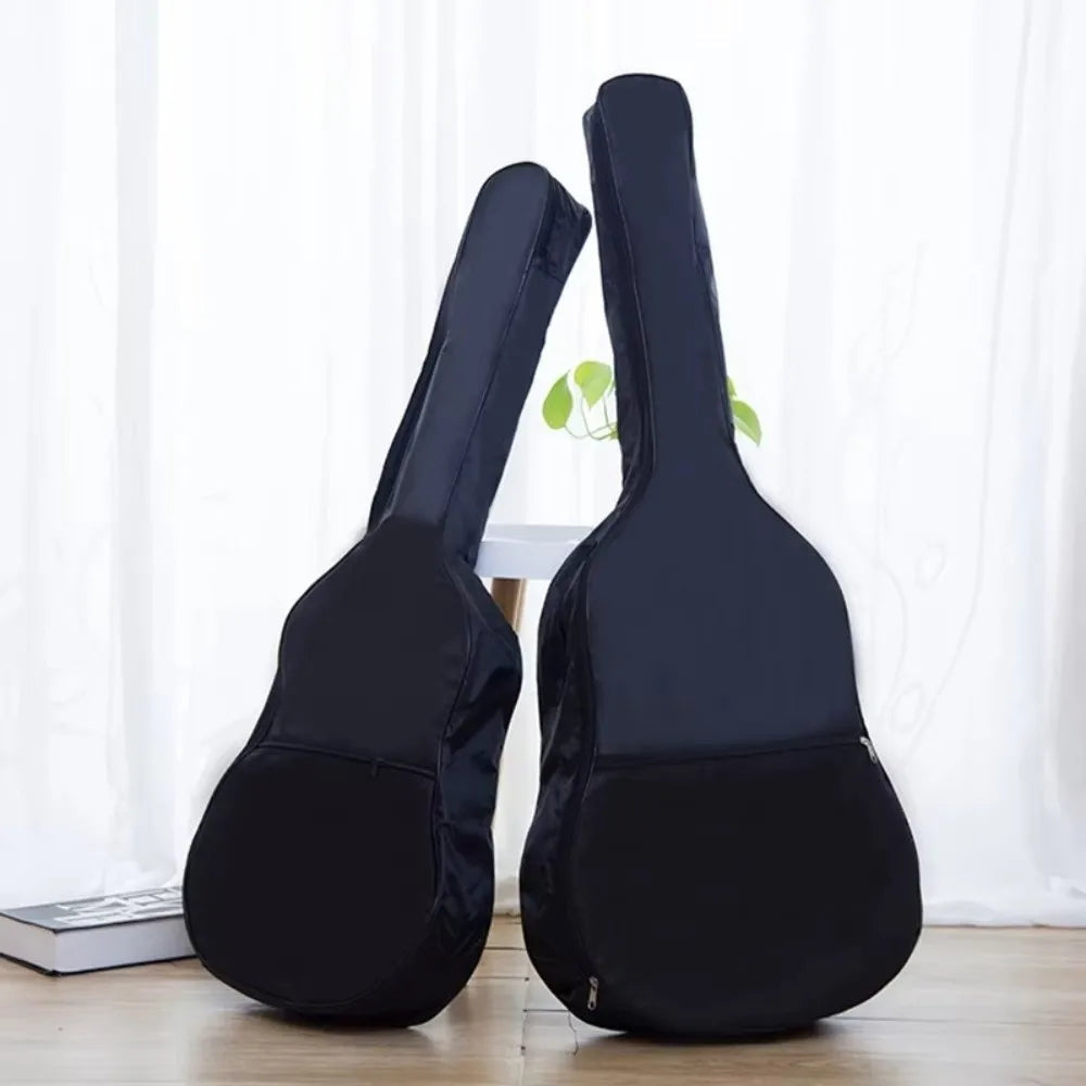 Waterproof Oxford Guitar Bag Backpack 38–41 Inch Acoustic Case