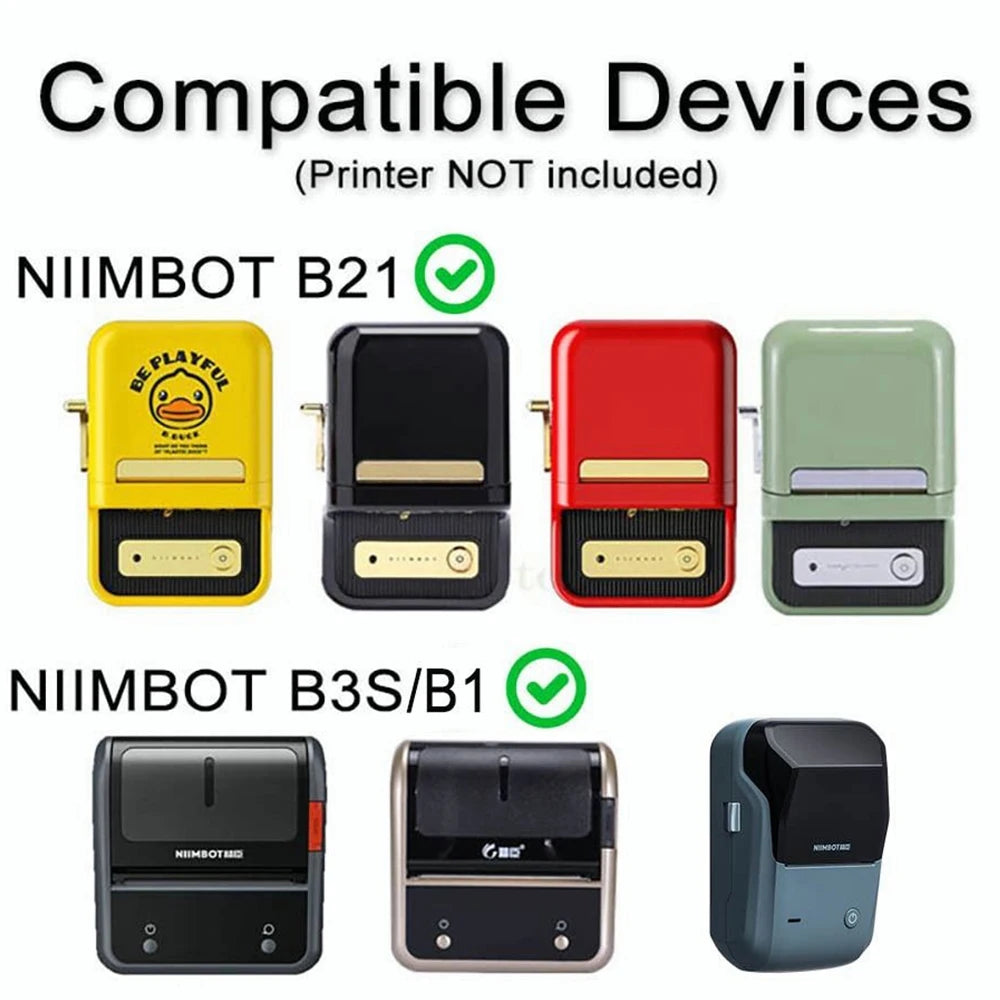 Niimbot B1/B21 Mini Thermal Label Maker – Waterproof Sticker Thermal Label Maker Nixie