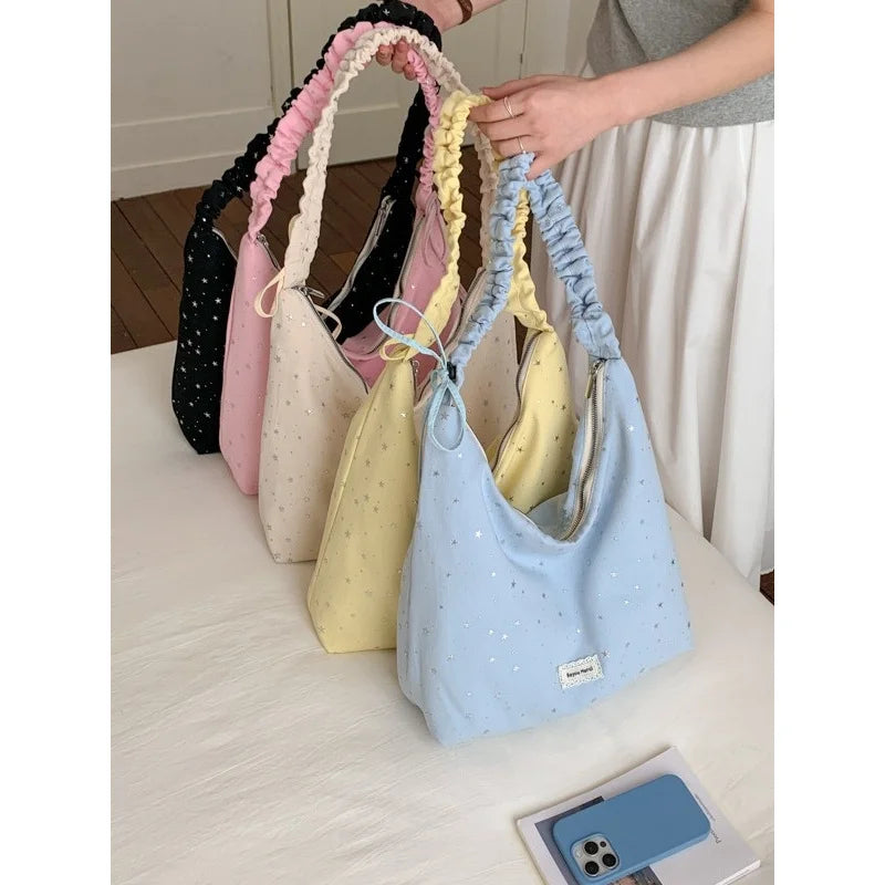 Korean Polka Dot Crossbody Bag – Large Shoulder Bag for Women Crossbody Shoulder Bag Nixie