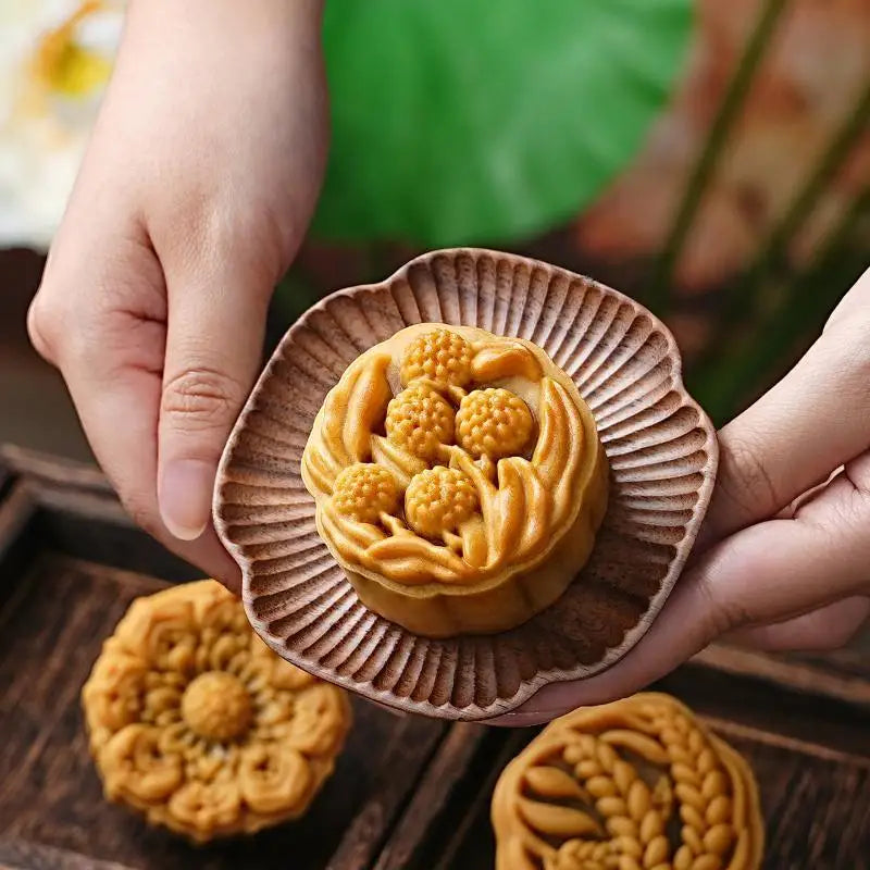 DIY Mooncake Mold Set – Hand Press Pastry Mould | BPA-Free Pastry Baking Mold Nixie
