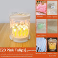 DIY Flower Sea Night Light Lamp Kit – Handmade Craft Gift DIY Night Light Kit Nixie Pink