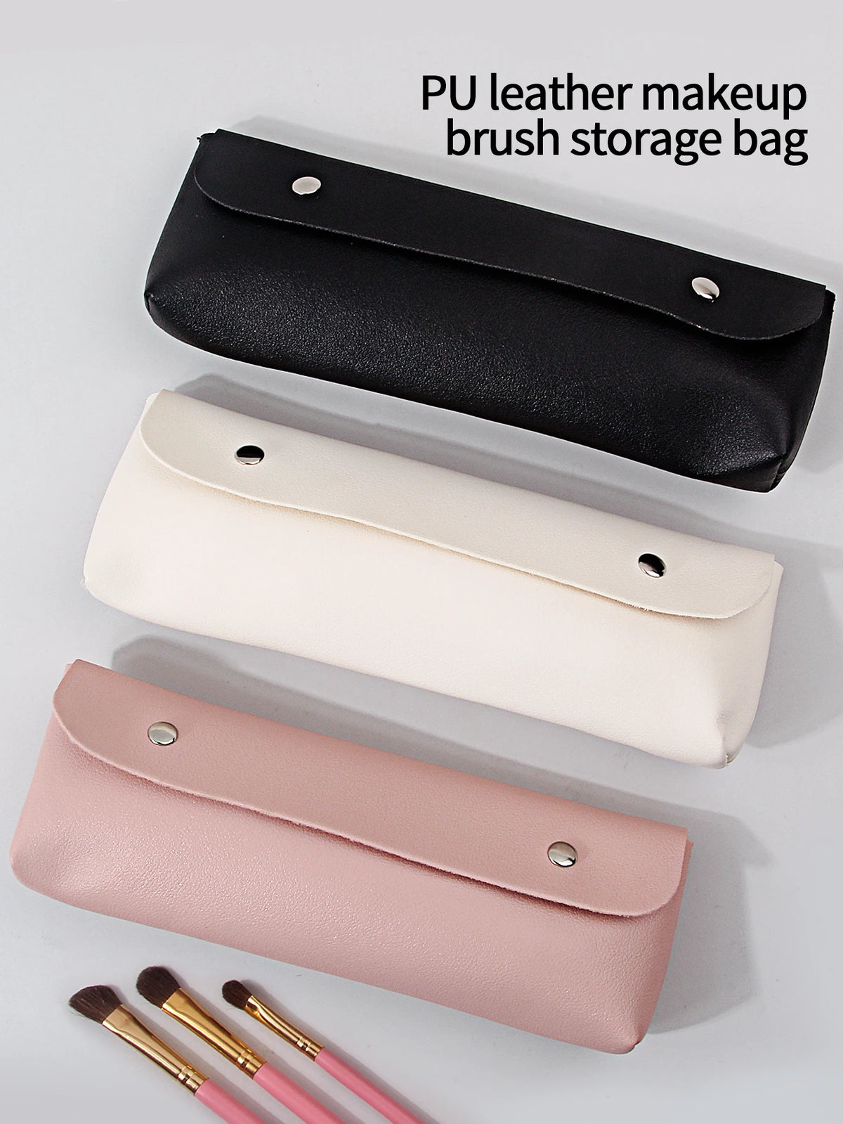 Large Makeup Brush Storage Bag – Travel Toiletry & Stationery Pouch Makeup Brush Bag Nixie