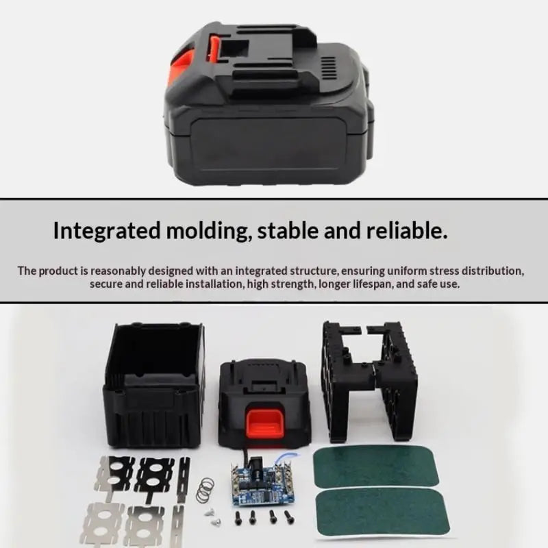21V 18650 Battery Holder Box 5S 10S 15S – DIY Angle Grinder Kit Battery Holder Box Nixie