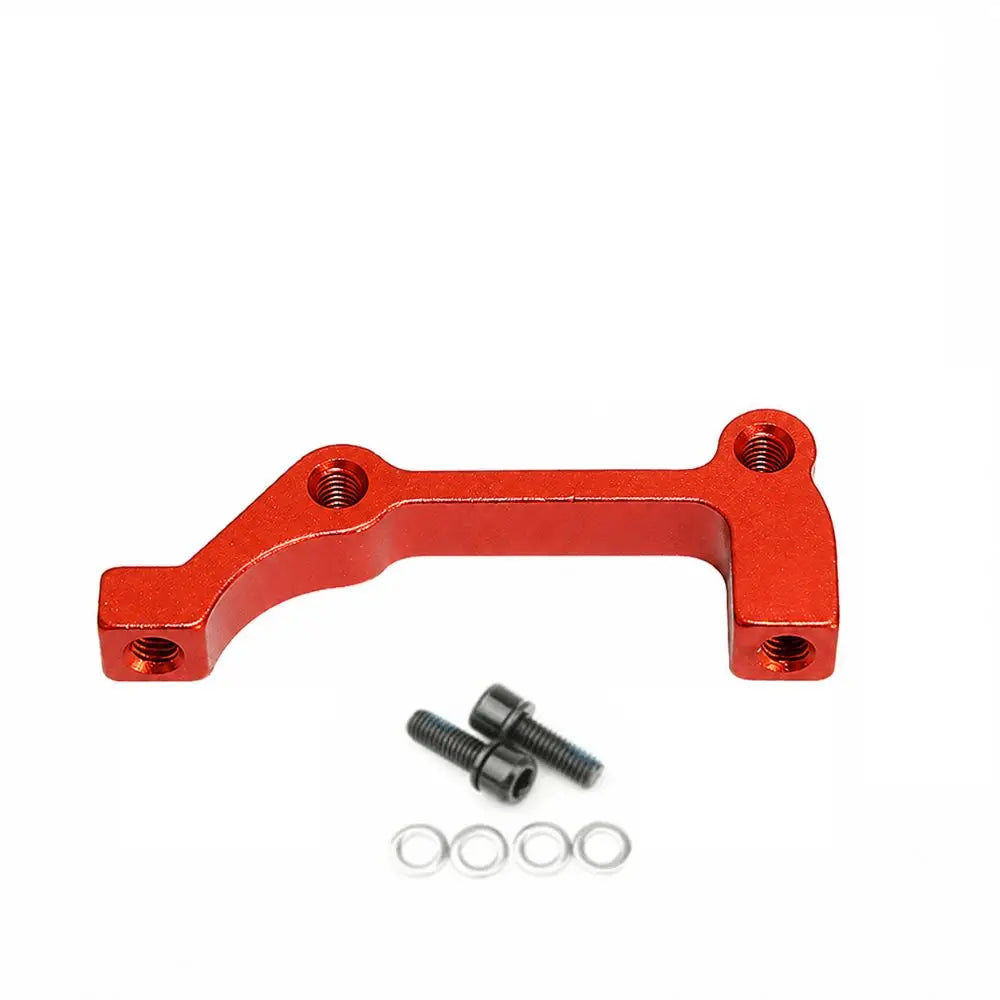 Red CNC Aluminum IS Mount Disc Brake Caliper Adapter R203