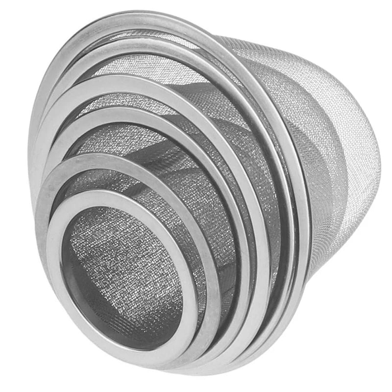 Stainless Steel Mesh Tea Infuser Strainer 5–8cm | Reusable