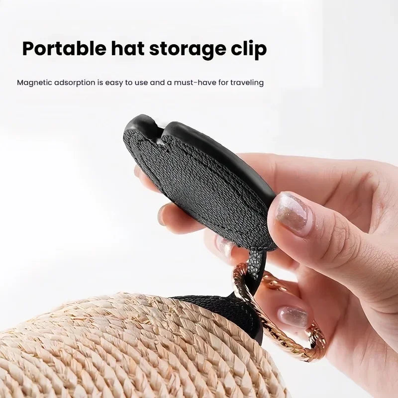 Panda Magnetic Hat Clip – Portable Travel Hook for Bags Magnetic Hat Clip Nixie
