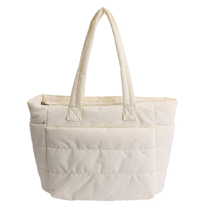 Women's Large Flannel Tote Shoulder & Crossbody Bag | Nixie Women's Tote Bag Nixie
