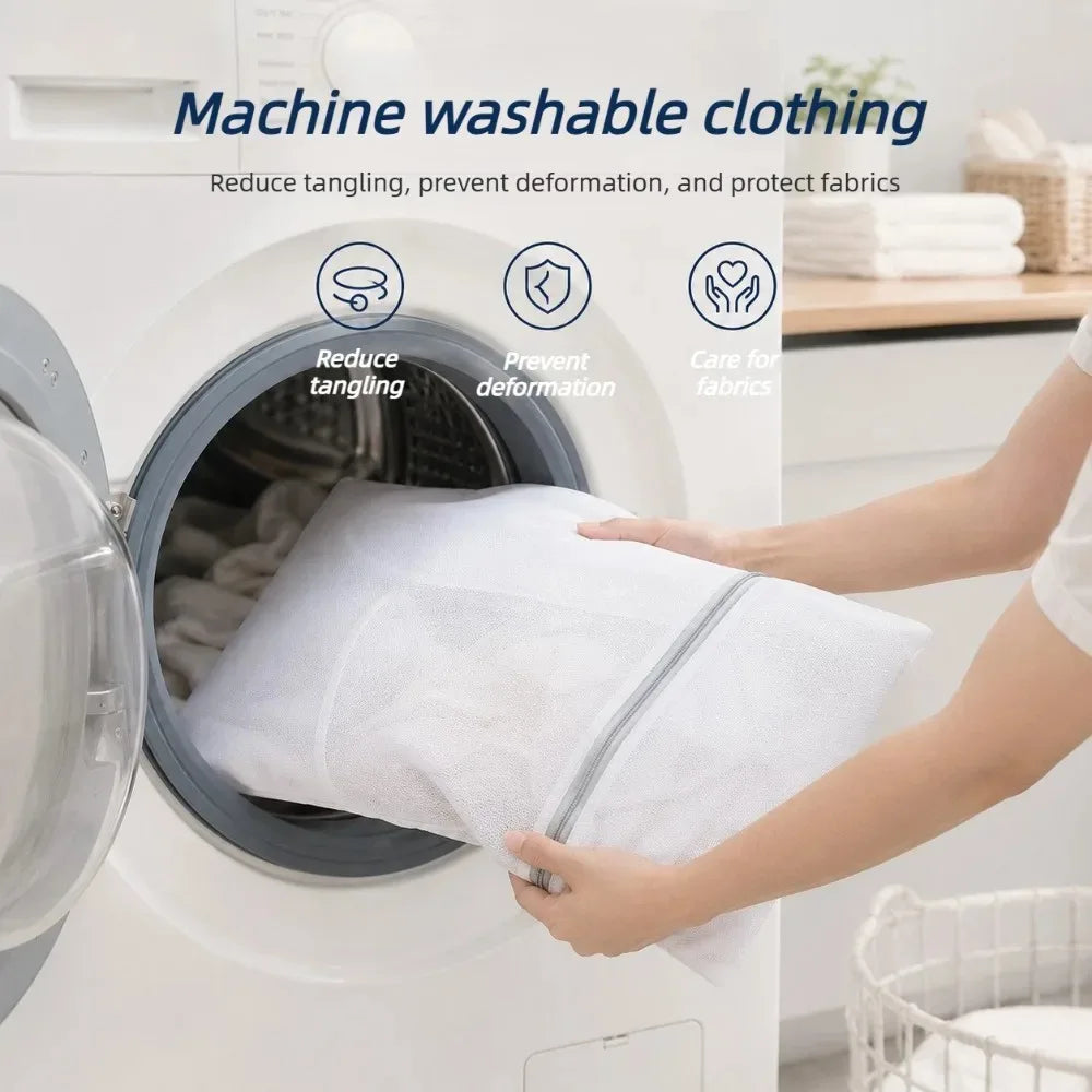 Reusable Mesh Laundry Bags for Delicates, Lingerie & Socks Mesh Laundry Bags Nixie