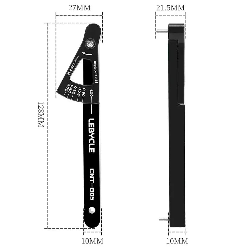 Bike Chain Wear Indicator Tool – MTB & Road Chain Checker Bike Chain Checker Nixie
