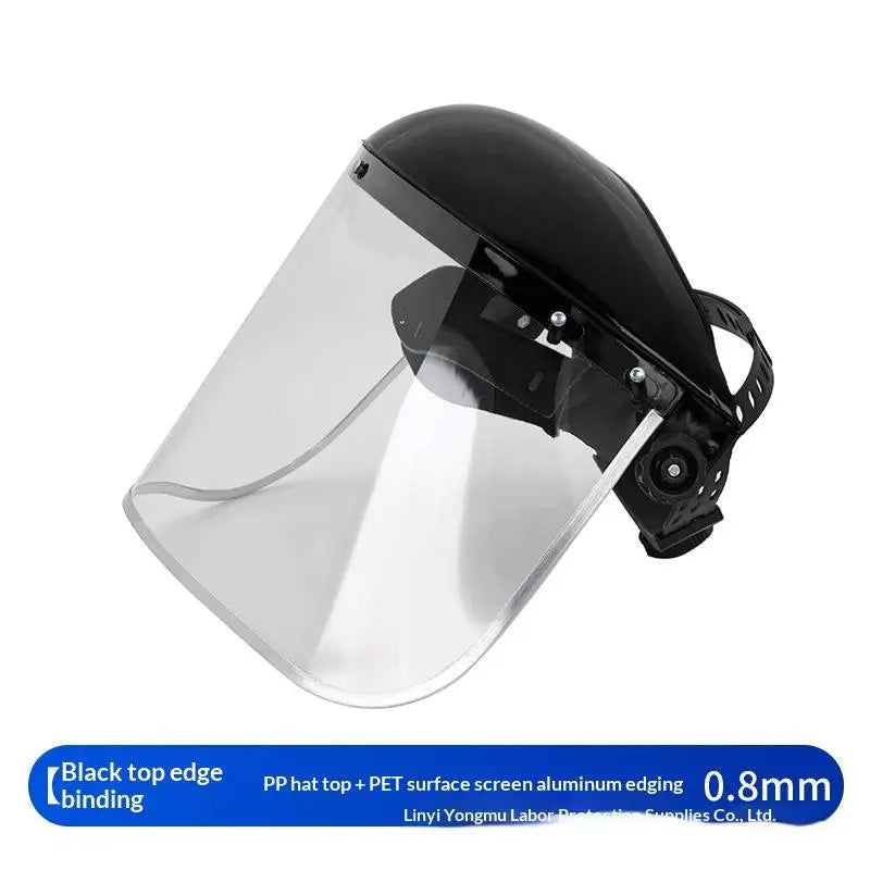 Safety Helmet Full Face Mesh Mask – Garden & Forestry Use Safety Helmet Nixie Black