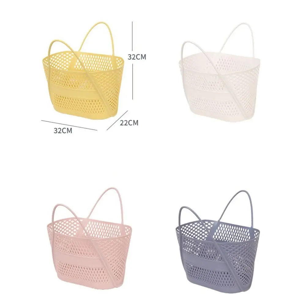 PP Hollow Bathroom Storage Basket – Large Laundry Hamper