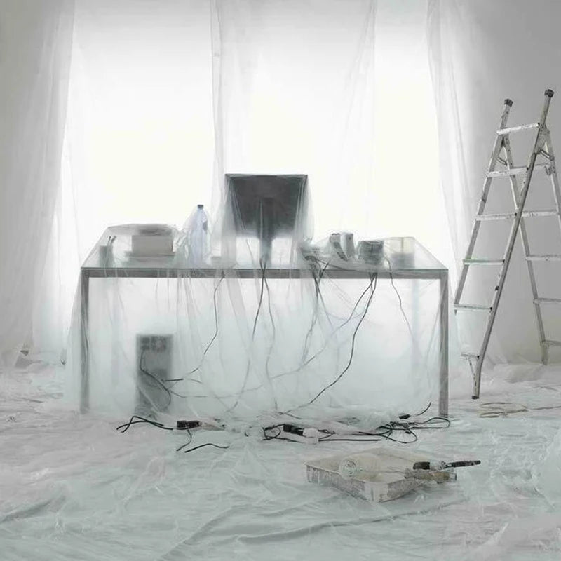 Transparent Plastic Furniture Dust Cover – Waterproof Drop Cloth Furniture Dust Cover Nixie