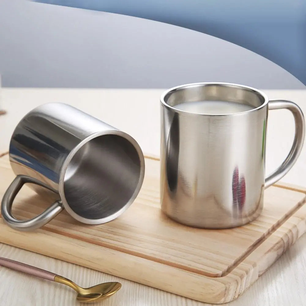Stainless Steel Travel Coffee Mug with Handle | Nixie Tumbler Travel Coffee Mug Nixie
