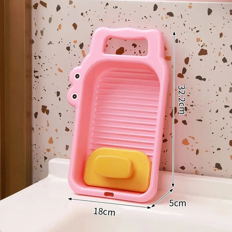 Cartoon Crocodile Non-Slip Washboard – Multifunctional Laundry Laundry Washboard Nixie B