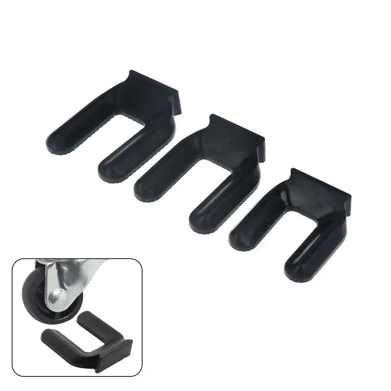 Rubber Chair Wheel Stopper Anti-Slip Caster Floor Protector Caster Stopper Pad Nixie
