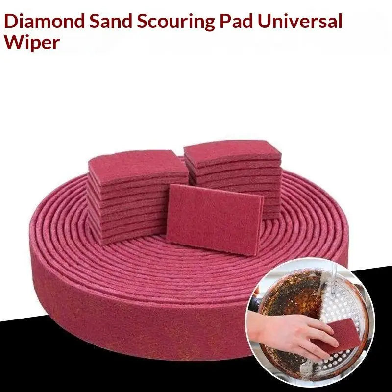 Heavy Duty Nylon Abrasive Scouring Pad Roll 1M Cut-to-Size Abrasive Scouring Pad Nixie