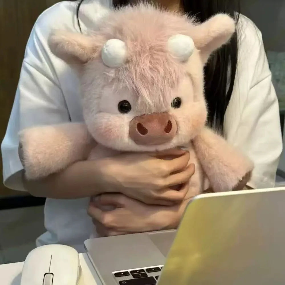 Soft Pig Stuffed Animal Plush Pillow – Cute 17.7" Plush Toy