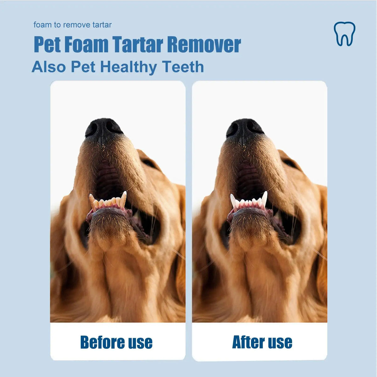 Pet Dental Foam Spray – Tartar & Bad Breath Remover for Dogs & Cats Pet Dental Spray Nixie