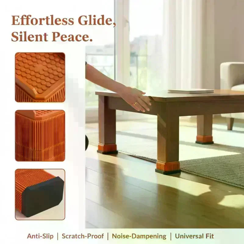 Heavy-Duty Adjustable Furniture Risers – Bed, Sofa & Chair Furniture Risers Nixie