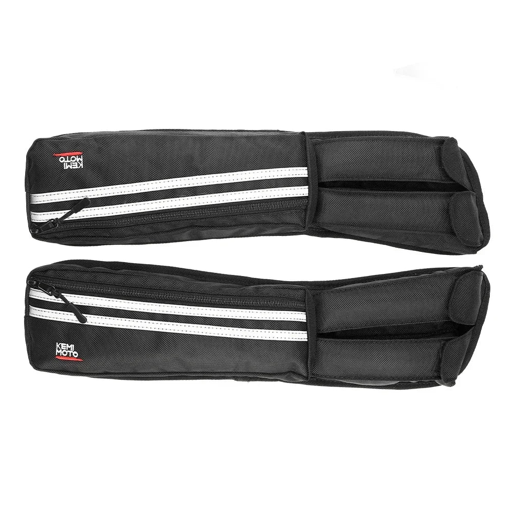 Motorcycle Saddlebag Lid Organizers 2-Pack | 2014-2025 Touring Saddlebag Organizer Nixie Type A