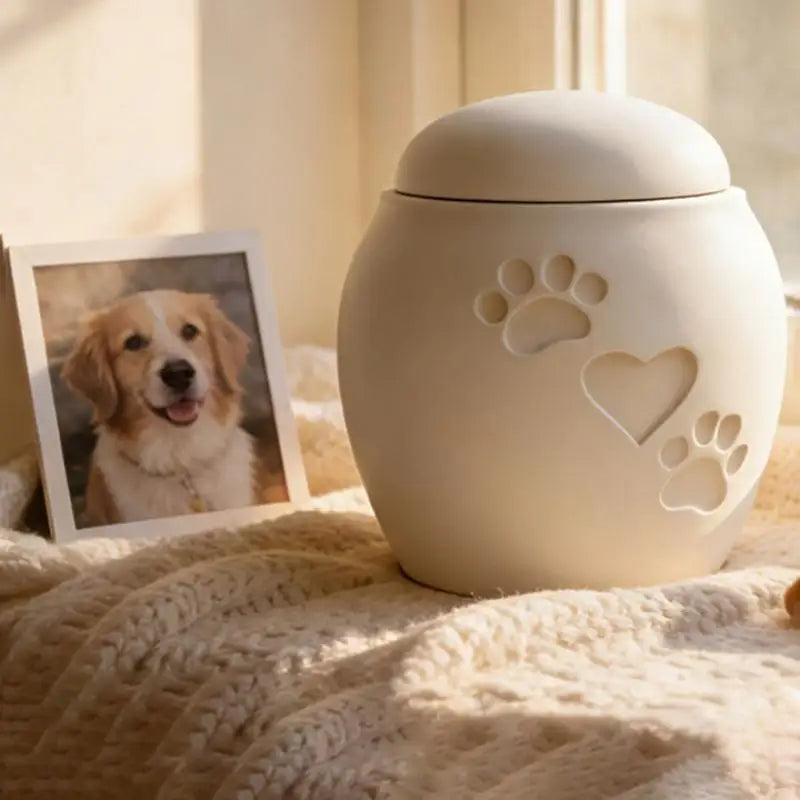 3D Printed Pet Memorial Urn | Biodegradable PLA Ash Keepsake Pet Memorial Urn Nixie