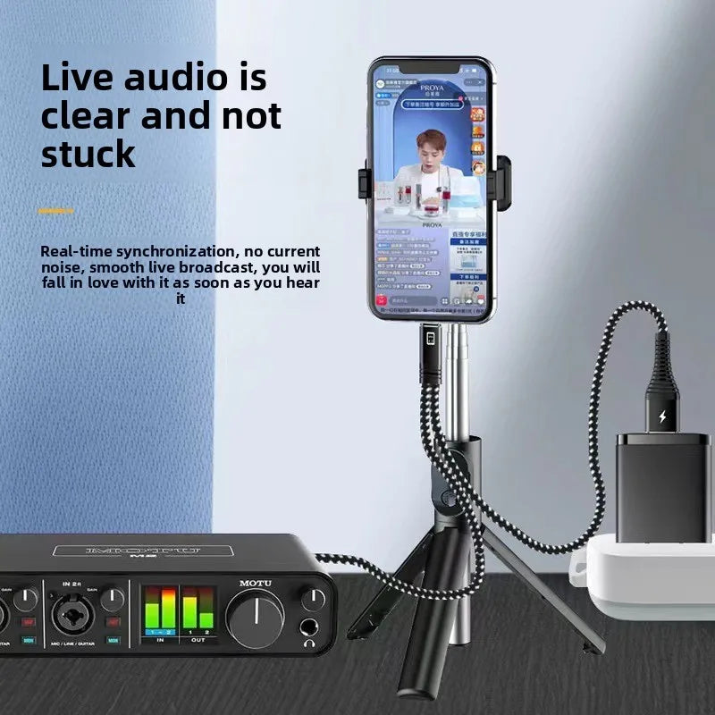 Live Streaming Sound Card OTG Adapter Cable for Android Streaming Sound Card Nixie