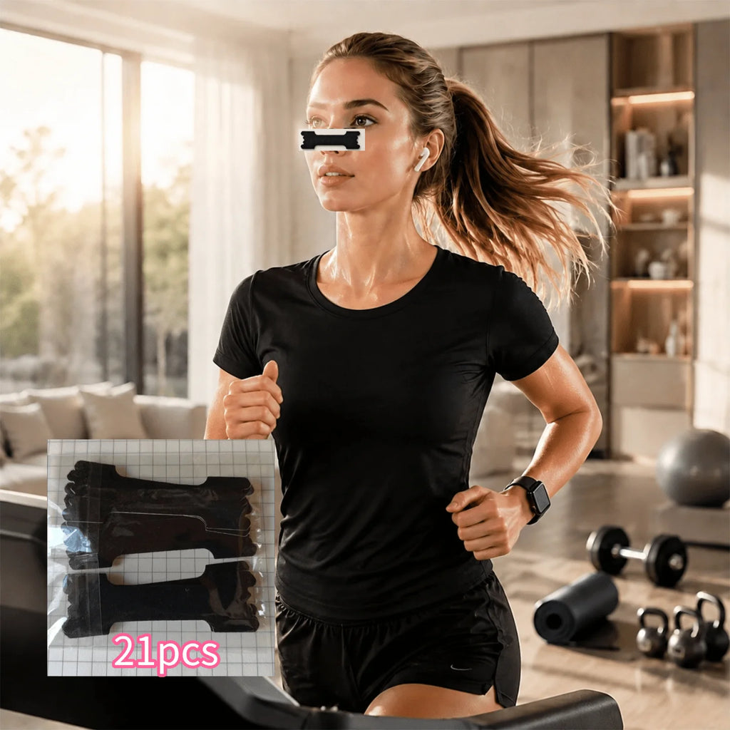21-Pack Breathable Sports Nose Strips | Nixie Nasal Strips Nasal Breathing Strips Nixie 21pcs Upgraded High