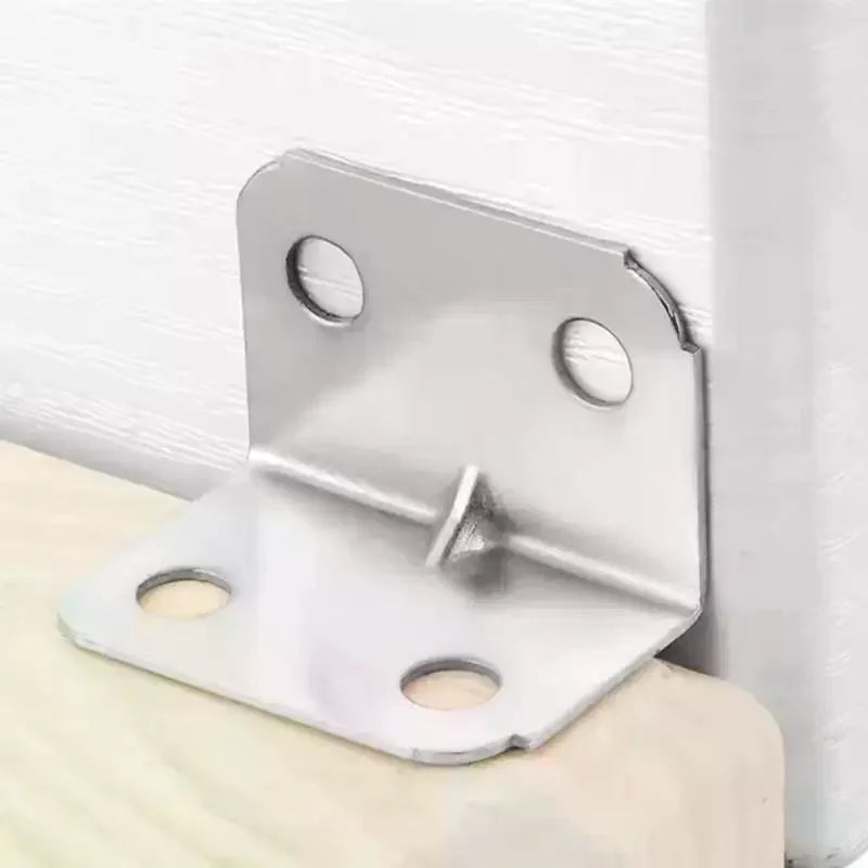 20pcs 90-Degree Angle Iron Brackets – Shelf & Furniture Support Angle Iron Bracket Nixie