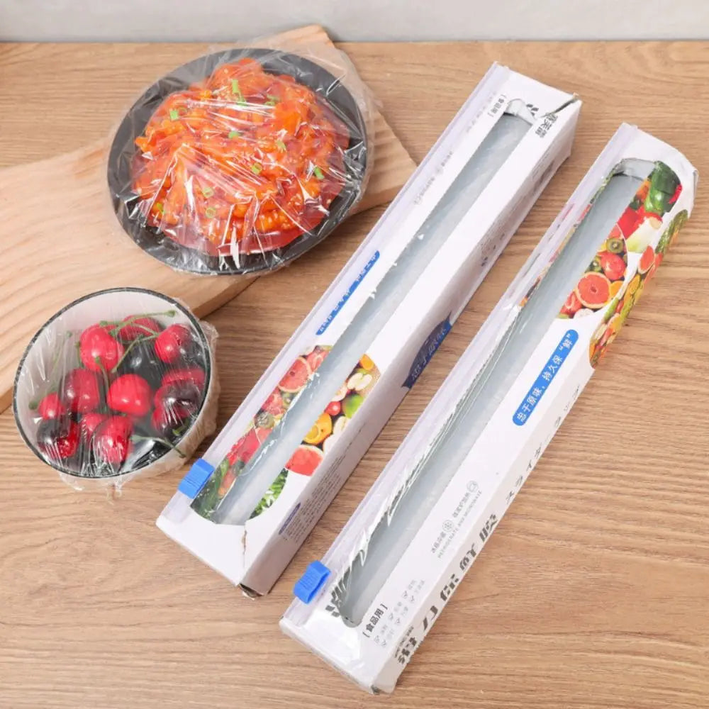 PE Sliding Cling Film 30x100m Roll – Food Wrap with Cutter Food Wrap Film Nixie