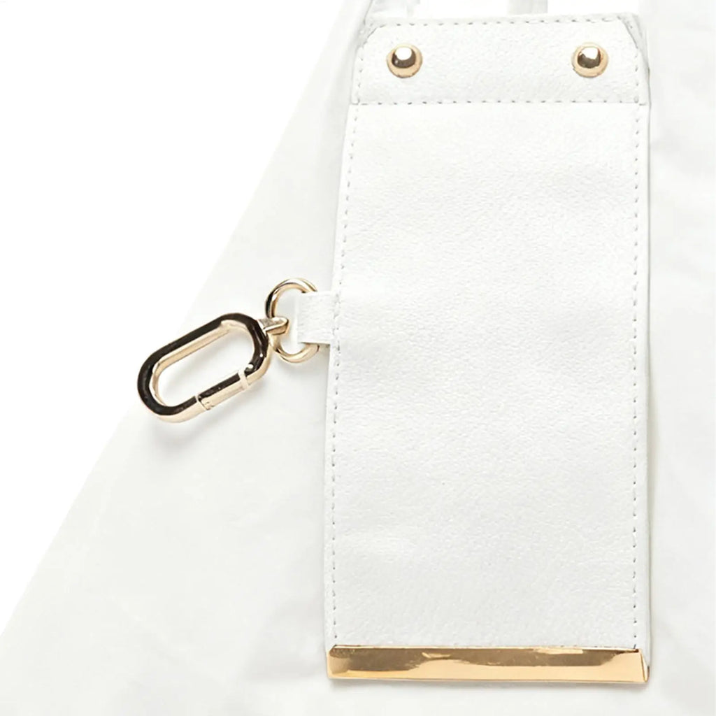 Foldable Keychain Tote Bag – Compact PU Leather Mini Purse